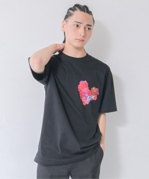 UNIT CHEST(ユニットチェスト)の「【UNIT CHEST】unique unisex T-shirt VTFAコラボT ”discoloration” by COCOA MITOMA(Tシャツ/カットソー・レディース・ホワイト/ブラック・S/M/L)」の10枚目の写真