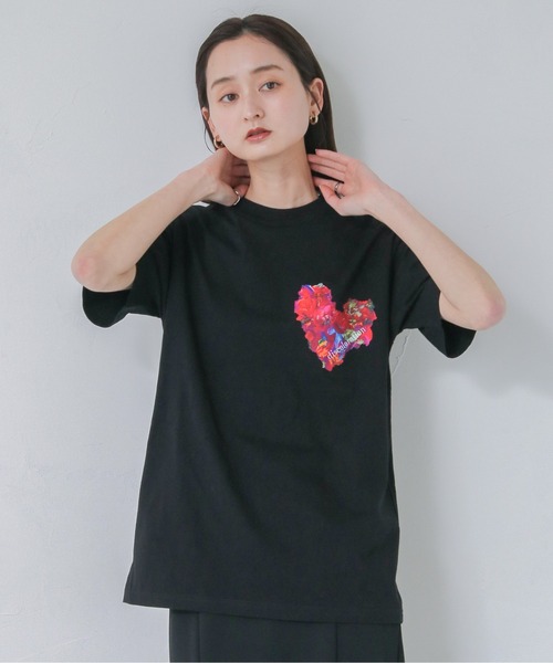 UNIT CHEST(ユニットチェスト)の「【UNIT CHEST】unique unisex T-shirt VTFAコラボT ”discoloration” by COCOA MITOMA(Tシャツ/カットソー・レディース・ホワイト/ブラック・S/M/L)」の12枚目の写真