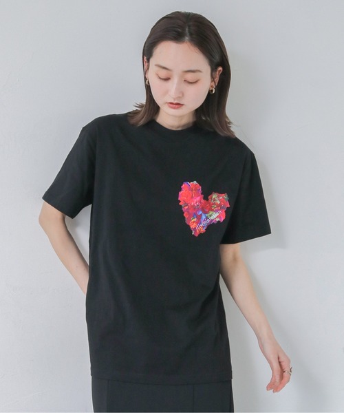 UNIT CHEST(ユニットチェスト)の「【UNIT CHEST】unique unisex T-shirt VTFAコラボT ”discoloration” by COCOA MITOMA(Tシャツ/カットソー・レディース・ホワイト/ブラック・S/M/L)」の13枚目の写真