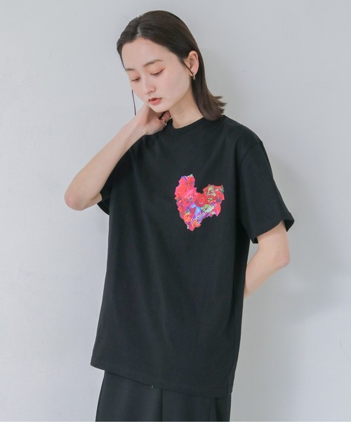 UNIT CHEST(ユニットチェスト)の「【UNIT CHEST】unique unisex T-shirt VTFAコラボT ”discoloration” by COCOA MITOMA(Tシャツ/カットソー・レディース・ホワイト/ブラック・S/M/L)」の15枚目の写真