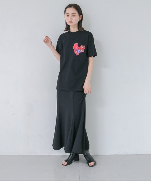 UNIT CHEST(ユニットチェスト)の「【UNIT CHEST】unique unisex T-shirt VTFAコラボT ”discoloration” by COCOA MITOMA(Tシャツ/カットソー・レディース・ホワイト/ブラック・S/M/L)」の17枚目の写真