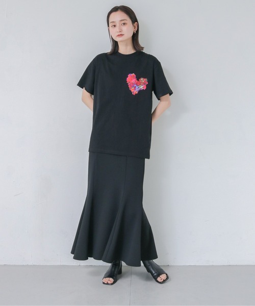 UNIT CHEST(ユニットチェスト)の「【UNIT CHEST】unique unisex T-shirt VTFAコラボT ”discoloration” by COCOA MITOMA(Tシャツ/カットソー・レディース・ホワイト/ブラック・S/M/L)」の18枚目の写真