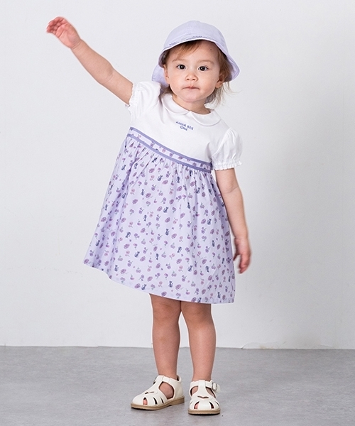 こてちゃんページ アナ sサイズ フルセット（帽子あり） UVカットベビー帽子（キャップ）｜ANNA SUI mini（アナスイ・ミニ）の