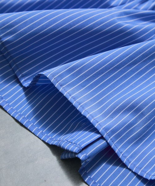 VIS(ビス)の「【店頭人気】シャーリングバルーンシャツ(シャツ/ブラウス・レディース・ピンク系その他2/ホワイト/グレー/ブルー/ブルー系その他/ブルー系その他5・FREE)」の18枚目の写真