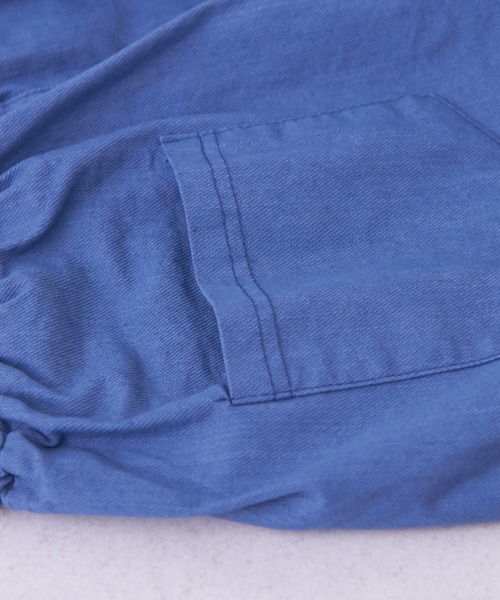 CUBE SUGAR（キューブシュガー）の「ストレッチツイルアンクルパンツ（その他パンツ・レディース・ブラック/ベージュ/ブルー/カーキ/グレー・M）」の12枚目の写真