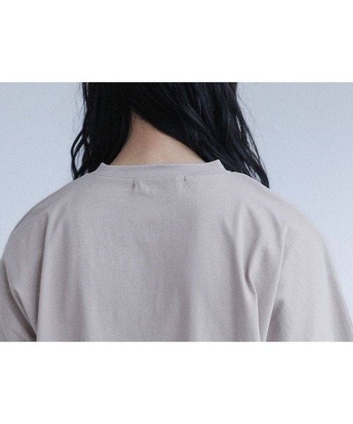 MDR(エムディアール)の「切替デザインドルマンルーズシルエット半袖Tシャツ(Tシャツ/カットソー・メンズ・グレイッシュベージュ/ネイビー/ブラック・L/M)」の10枚目の写真