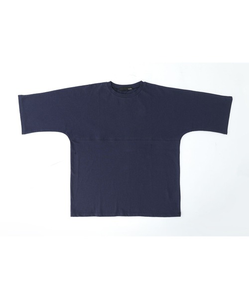 MDR(エムディアール)の「切替デザインドルマンルーズシルエット半袖Tシャツ(Tシャツ/カットソー・メンズ・グレイッシュベージュ/ネイビー/ブラック・L/M)」の11枚目の写真