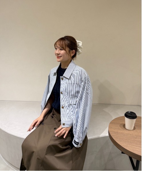 セール】ストライプジャケット（その他アウター）｜RANCLIC（ラン