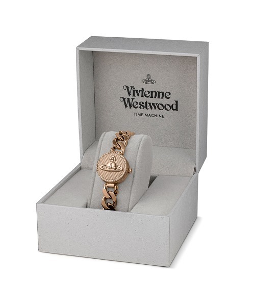 Vivienne Westwood（ヴィヴィアンウエストウッド）の「「Vivienne Westwood/ヴィヴィアン・ウエストウッド」オーブ ボタン - レディース ゴールド ダイヤル & ゴールド リンク チェーン ブレスレット（ブレスレット・レディース・ゴールド/ピンクゴールド・FREE）」の18枚目の写真