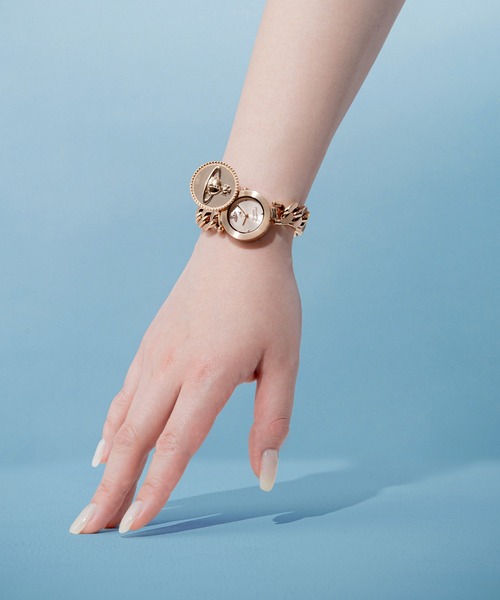 Vivienne Westwood（ヴィヴィアンウエストウッド）の「「Vivienne Westwood/ヴィヴィアン・ウエストウッド」オーブ ボタン - レディース ゴールド ダイヤル & ゴールド リンク チェーン ブレスレット（ブレスレット・レディース・ゴールド/ピンクゴールド・FREE）」の19枚目の写真