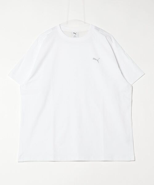 PUMA(プーマ)の「プーマ PUMA SUMMER SS Tシャツ_(Tシャツ/カットソー・メンズ・オリーブ/ブラック/ホワイト・3L/LL/L/M/S)」の2枚目の写真