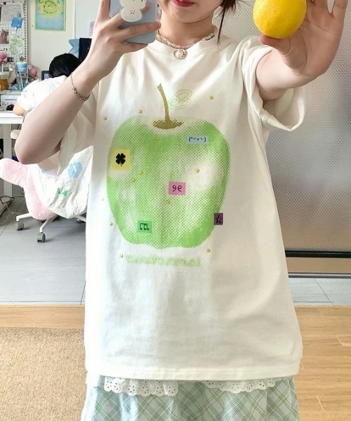激レア！！ クラッシュギャルズ プリントTシャツ♪♪ クラッシュ箔プリントTシャツ｜TOPS｜レディースファッション