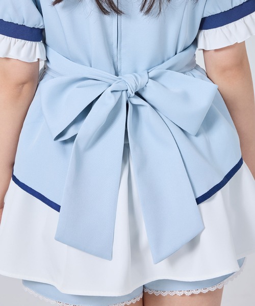 DearMyLove(ディアマイラブ)の「【Yes!プリキュア5Go!Go!×DML】キラキラビジューセットアップ(セットアップ・レディース・ライトブルー/ベビーピンク/ライトイエロー/オレンジ/ミント/ライトパープル・3L/SMALL/MEDIUM/LARGE/LL)」の14枚目の写真