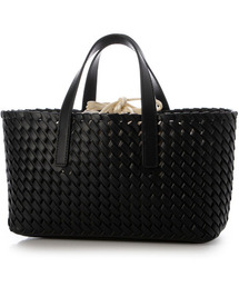 cache cache（カシュ カシュ）の「カシュカシュ cachecache / コードかがり横長トートバッグ（トートバッグ）」