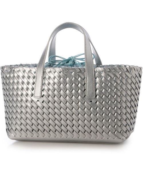 cache cache(カシュ カシュ)の「カシュカシュ cachecache / コードかがり横長トートバッグ(トートバッグ・レディース・ブラック/アイボリー/シルバー・FREE)」の21枚目の写真