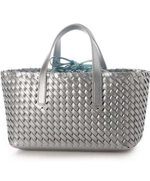 cache cache(カシュ カシュ)の「カシュカシュ cachecache / コードかがり横長トートバッグ(トートバッグ・レディース・ブラック/アイボリー/シルバー・FREE)」の22枚目の写真