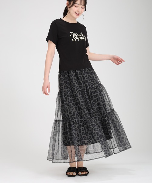 fifth(フィフス)の「レタリングロゴTシャツ(Tシャツ/カットソー・レディース・ホワイト/ブラック・M)」の10枚目の写真