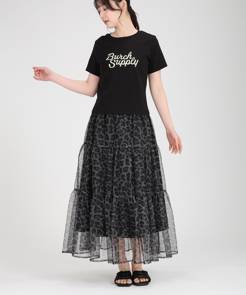 fifth(フィフス)の「レタリングロゴTシャツ(Tシャツ/カットソー・レディース・ホワイト/ブラック・M)」の11枚目の写真