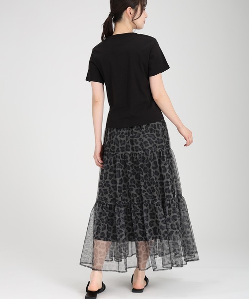fifth(フィフス)の「レタリングロゴTシャツ(Tシャツ/カットソー・レディース・ホワイト/ブラック・M)」の12枚目の写真