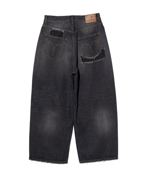 glamb（グラム）の「Mid Century Unplugged Denim / ミッドセンチュリーアンプラグドデニム（デニムパンツ・メンズ・ブラック/インディゴブルー・S/M/L）」の4枚目の写真