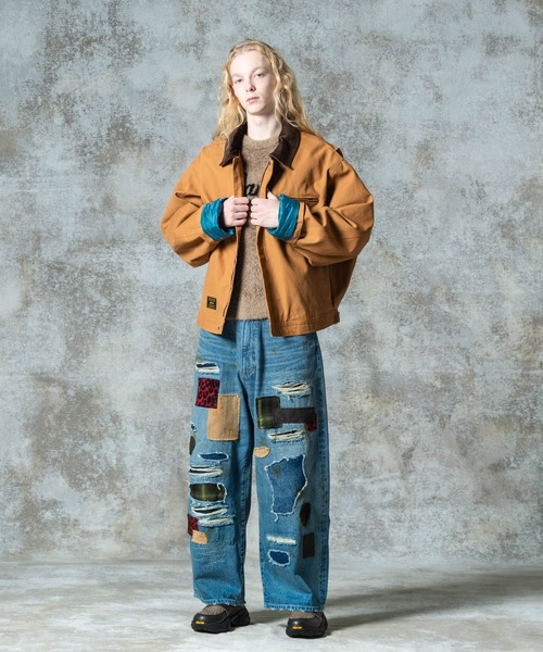 glamb（グラム）の「Mid Century Unplugged Denim / ミッドセンチュリーアンプラグドデニム（デニムパンツ・メンズ・ブラック/インディゴブルー・S/M/L）」の15枚目の写真