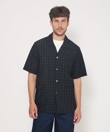 DESIGNWORKS | 【フェザータッチ】シアー オープンカラー シャツ(シャツ/ブラウス)