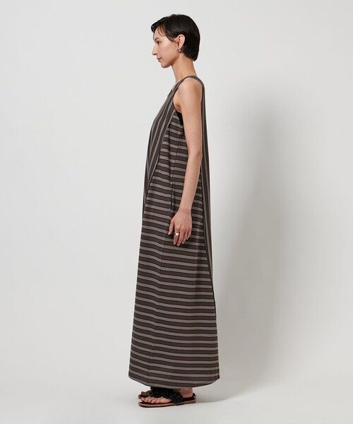 TO UNITED ARROWS(トゥーユナイテッドアローズ)の「【別注】<CURRENTAGE for TO UNITED ARROWS>ストライプ ワンピース(ワンピース・レディース・ダークブラウン・FREE)」の15枚目の写真