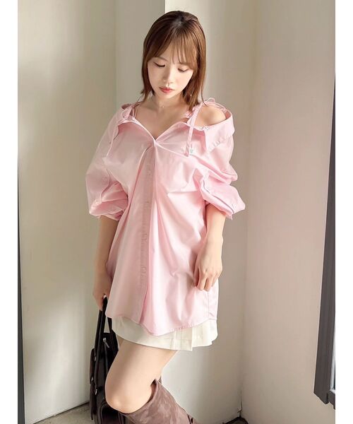 【POLOBCSコラボ】マルチウェイオーバーシャツ POLOBCSコラボ】マルチウェイオーバーシャツ（シャツ/ブラウス