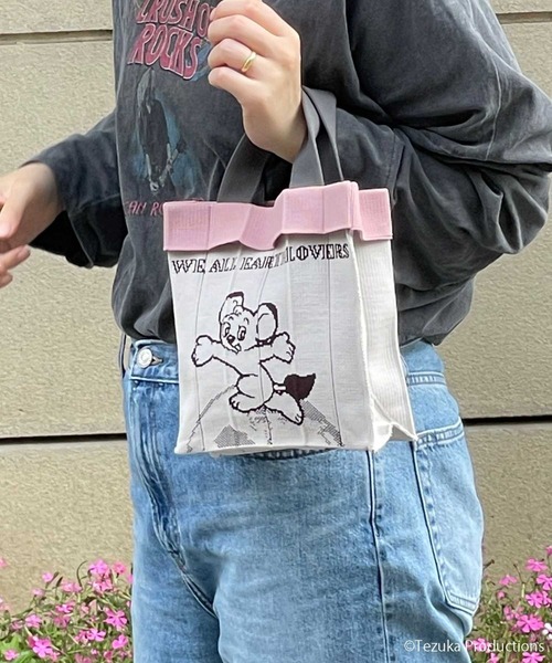 KNT365(ケイエヌティサンロクゴ)の「Co-Knitty Leo(ハンドバッグ・レディース・ライトピンク・FREE)」の7枚目の写真