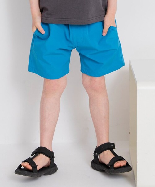 BRANSHES（ブランシェス）の「【丈夫／ストレッチ／水遊びOK】レジャーライトパンツ（その他パンツ・キッズ・ブラック/カーキ/エメラルド/パープル・150/130/120/90/100/110/140）」の3枚目の写真