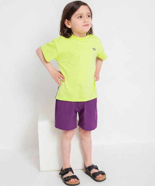 BRANSHES（ブランシェス）の「【丈夫／ストレッチ／水遊びOK】レジャーライトパンツ（その他パンツ・キッズ・ブラック/カーキ/エメラルド/パープル・150/130/120/90/100/110/140）」の6枚目の写真