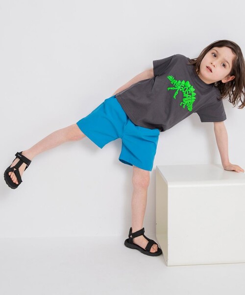 BRANSHES（ブランシェス）の「【丈夫／ストレッチ／水遊びOK】レジャーライトパンツ（その他パンツ・キッズ・ブラック/カーキ/エメラルド/パープル・150/130/120/90/100/110/140）」の18枚目の写真