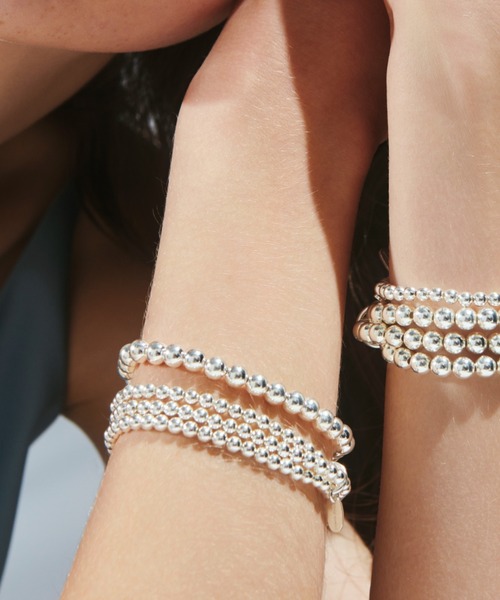 【threetimes】Pink almond bracelet ブレスレット☆韓国発 LOWOOL】Triple Heart Pearl Bracelet〜ENHYPEN着用☆韓国発