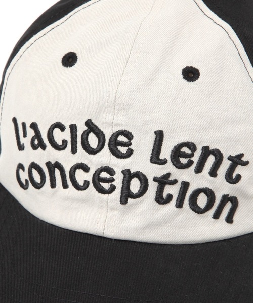SLOWACID（スローアシッド）の「SLOW ACID／ツートーンBALLCAP（キャップ・レディース・ブラック/ブラウン・FREE）」の8枚目の写真
