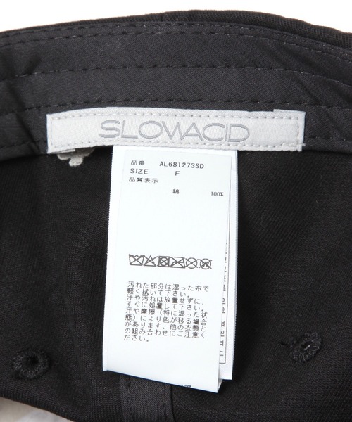 SLOWACID（スローアシッド）の「SLOW ACID／ツートーンBALLCAP（キャップ・レディース・ブラック/ブラウン・FREE）」の16枚目の写真