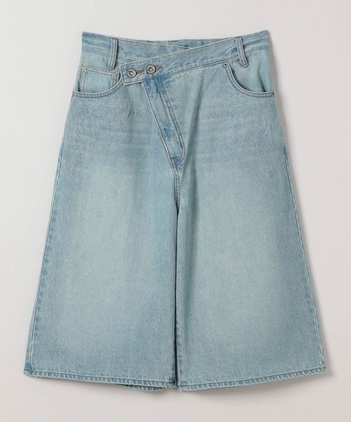 JEANASIS(ジーナシス)の「エンボスデニムハーフパンツ/499013(デニムパンツ・レディース・ブルー/ブラック・SMALL/MEDIUM)」の22枚目の写真