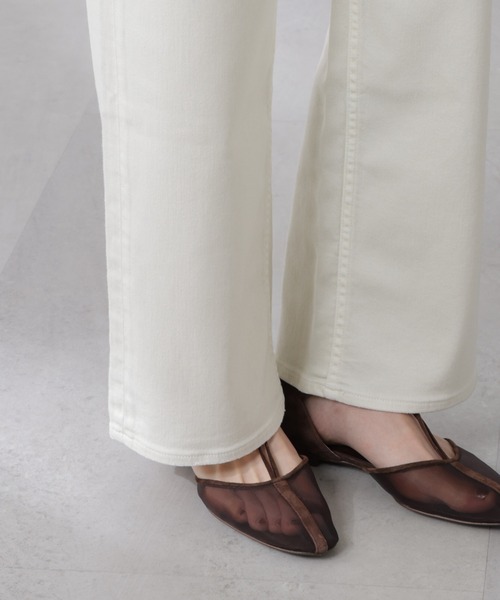 Healthy denim（ヘルシーデニム）の「Healthy DENIM/別注 Pink Pepper Midrise ワイドデニム（デニムパンツ・レディース・ベージュ系その他・22/23/24/25）」の9枚目の写真