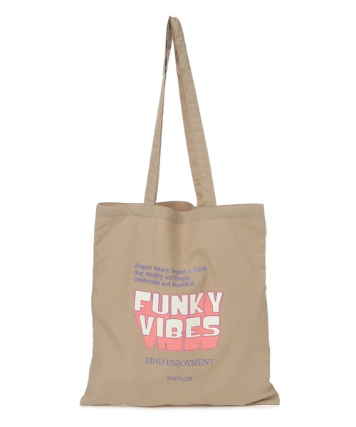 BAYFLOW（ベイフロー）の「BF TYPOトート2（トートバッグ・レディース・ブルー/イエロー・0）」の9枚目の写真