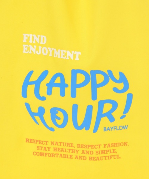 BAYFLOW（ベイフロー）の「BF TYPOトート2（トートバッグ・レディース・ブルー/イエロー・0）」の22枚目の写真