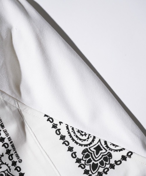 THRIFTY LOOK（スリフティールック）の「THRIFTY LOOK / スリフティールック HAV-A-HANK TRIANGLE SMALL TOTE ハバハンク キャンバス リメイク トライアングルトート（トートバッグ・メンズ・ホワイト/ブラック・FREE）」の12枚目の写真