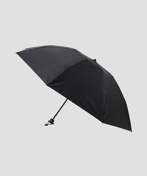 MARC JACOBS THE UMBRELLA 折りたたみ傘 ブラック Marc Jacobs Logo PVC Umbrella - Black Umbrellas, Accessories