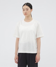 MARGARET HOWELL　カットソー　半袖　ホワイト MARGARET HOWELL - MARGARET HOWELL Tシャツ・カットソー L 白