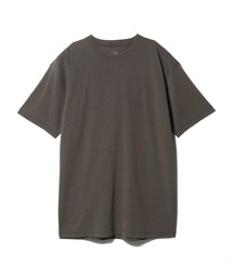 ESTNATION エストネーション テレコ Tシャツ ブラウン 茶色 ESTNATION｜エストネーションのTシャツ/カットソー（ブラウン