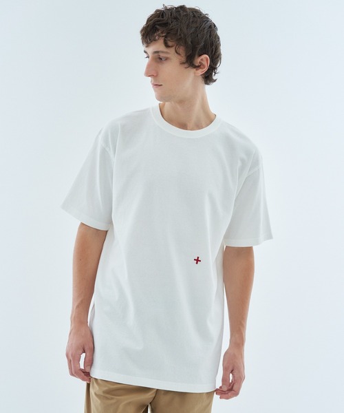 ESTNATION（エストネーション）の「aftersunshine  / ショートスリーブカットソー（Tシャツ/カットソー・メンズ・ブラウン/ホワイト/チャコールグレー・LARGE/MEDIUM）」の11枚目の写真