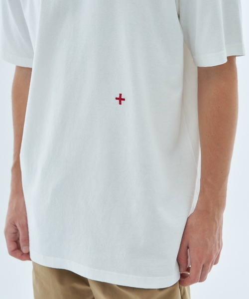 ESTNATION（エストネーション）の「aftersunshine  / ショートスリーブカットソー（Tシャツ/カットソー・メンズ・ブラウン/ホワイト/チャコールグレー・LARGE/MEDIUM）」の10枚目の写真