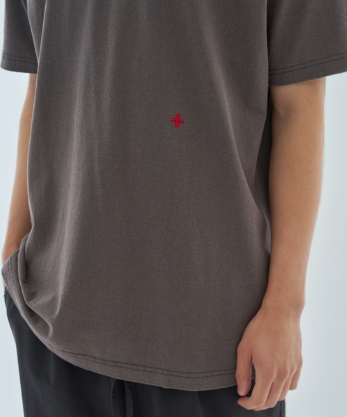 ESTNATION（エストネーション）の「aftersunshine  / ショートスリーブカットソー（Tシャツ/カットソー・メンズ・ブラウン/ホワイト/チャコールグレー・LARGE/MEDIUM）」の14枚目の写真