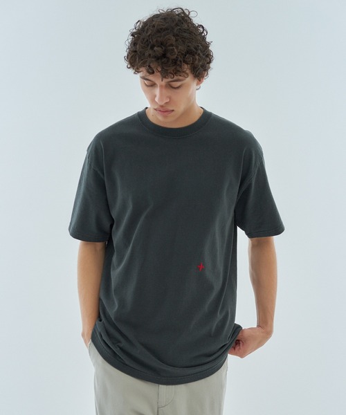ESTNATION（エストネーション）の「aftersunshine  / ショートスリーブカットソー（Tシャツ/カットソー・メンズ・ブラウン/ホワイト/チャコールグレー・LARGE/MEDIUM）」の17枚目の写真