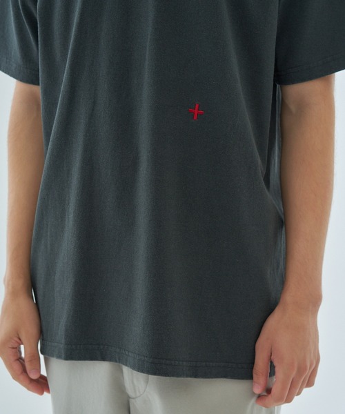 ESTNATION（エストネーション）の「aftersunshine  / ショートスリーブカットソー（Tシャツ/カットソー・メンズ・ブラウン/ホワイト/チャコールグレー・LARGE/MEDIUM）」の18枚目の写真