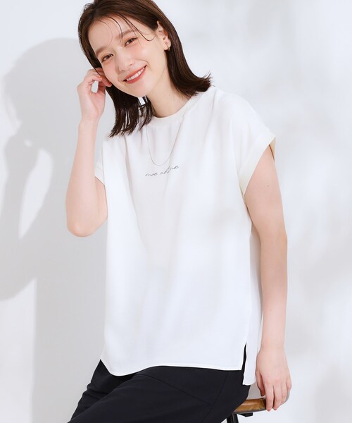 デレス deres dress up T shirt 白　ホワイト　半袖 deres デレス dress up T shirt ホワイト