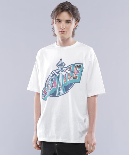 MANASTASH（マナスタッシュ）の「MANASTASH/マナスタッシュ  RE:CTN TEE ESSENTIAL /Tシャツ（Tシャツ/カットソー・メンズ・ホワイト/ブラック/バイオレット・L/M/XL/S）」の2枚目の写真